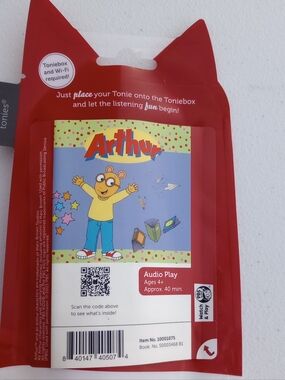 Tonies Arthur Audio Play New Sealed Ages 4+